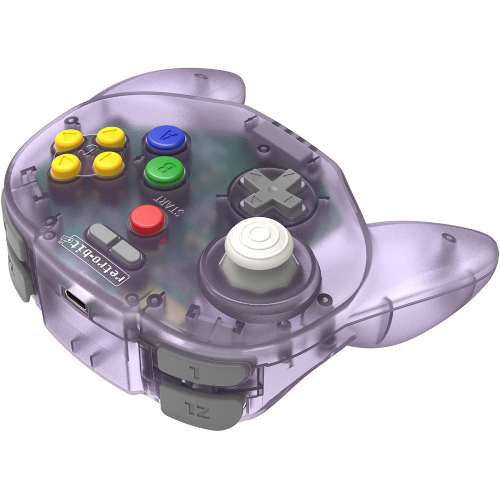 Retro Bit Tribute 64 2.4G Purple (Viola) Switch/N64 Retro Bit Tribute 64 2.4G Purple (Viola) Switch/N64